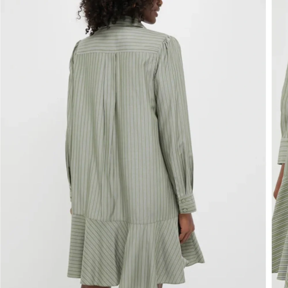 Tuckernuck Green Stripe Callahan Shirt Dress NWT SMALL - Picture 4 of 5